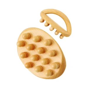 Professional Eco Friendly Wood Therapy Massage Kit Meridian Pressure Brush Lymphatic Drainage Massager Skin Beauty Personal Care