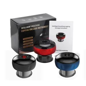 Professional Electric Cupping Therapy Set Body Vacuum Massager Machine with Gua Sha Massage Cupping Device Kit