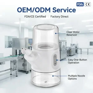 Professional Electric Nasal Irrigator Factory Price OEM Private Label Portable Nasal Washer for Sinus Relief and Allergy Care