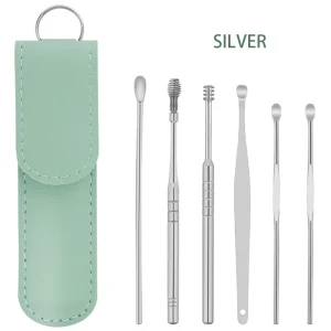 Professional Factory Popular Yellow Earpick Beauty Tool Custom logo Ear Pick Set