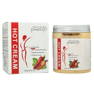 Professional Ginger Hot Slimming Cream 7-Day Anti-Cellulite Reduction Massages Natural Weight Loss 100% Herbal No Side
