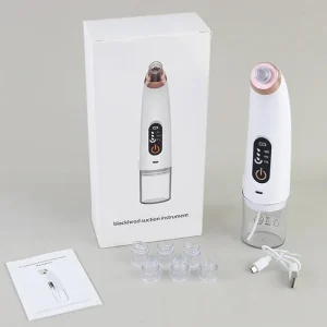Professional Handheld Nose Suction Device with 65KPA Power and USB Charging
