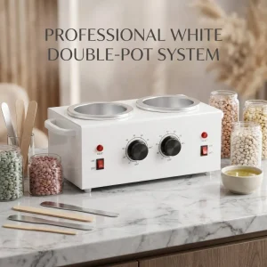 Professional Salon Double Pot Wax Warmer Electric Wax Heater Hair Removal Salon Depilatory Waxing