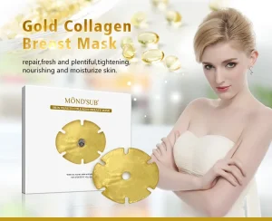 Professional Skin Care Formula Gel Anti aging Custom Firming Masks White Lifting Gold Collagen Crystal Breast Mask
