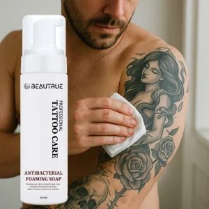 Professional Tattoo Aftercare Soap for New Tattoos and Piercings Antibacterial Cleansing Bar Essential Tattoo Supplies