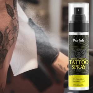 Professional Tattoo Care Antimicrobial Tattoo Aftercare for Rapid Skin Moisturizing No Irritating Recovery Spray