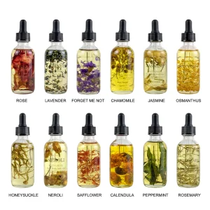 Pure Dry Flower Essential Oil for Massage Skin Care and Whitening Fresh Odor