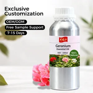 Pure Geranium Essential Oil Jinggangshan Brand Jiangxi Balance Oily Acne Skin Soothe Red Irritation Relieve Stress Oil