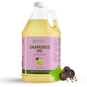 Pure GrapeSeed Oil Cold Pressed Hexane Free Cosmetic Grade for Face Serum Oil Control Pore Minimizer Carrier Oil Ready to Ship