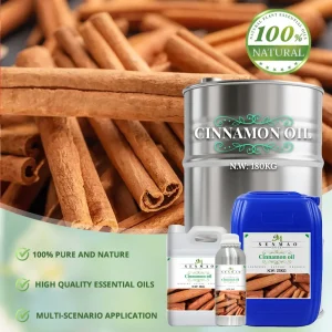 Pure Natural Cinnamon Essential Oil Warming Promotes Circulation Suitable for Body Massage and Home Aromatherapy