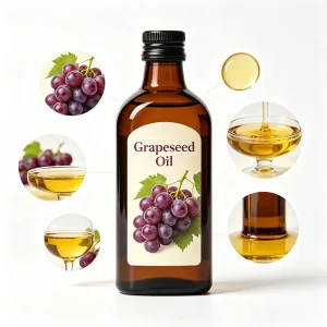 Pure Natural Grape Seed Oil Organic Cold Pressed Antioxidant Brightening Skin Massage Carrier Oil