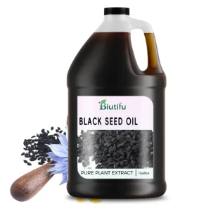 Pure Natural Nigella Sativa Black Seed Extract Oil Bulk Carrier Oil Raw Material 1 Gallon Packaging