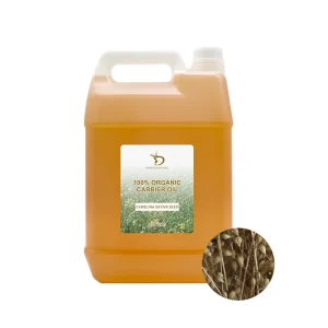 Pure Organic Camelina Sativa Seed Oil Cold Pressed Camelina Oil for Skin Care Body Massage Bulk 1kg Carrier Oil