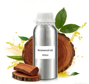 Pure Rosewood Essential Oil Cold Pressed Hydrating Moisturizing Single-Note Soothing Stress Relieving Pressure Nourishing Skin