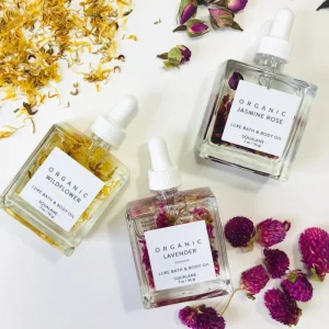 Pure and Natural Massage Essential Oil Rose Petal Multi Use Oil Face Body and Hair