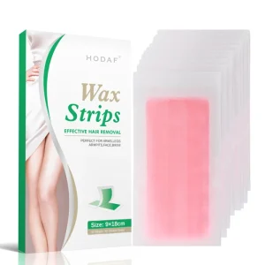 Quick Wax Strips Hair Removal Natural Body Face Disposable Waxing Paper Strips Customized Scent