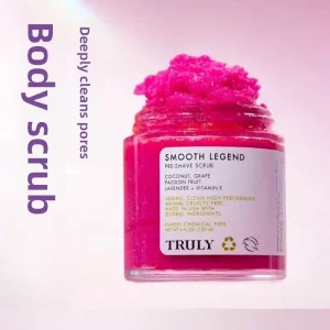 RTS Vegan Scrub Deeply Cleanses Pores Soothes Oil Control Removes Dead Skin Improve Rough Skin Body