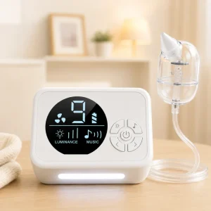 Ready Ship Electric Baby Nasal Aspirator 9 Speed USB Rechargeable 68Kpa Suction Portable Infant Nose Cleaner