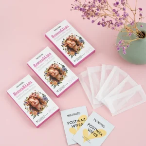Ready to Use Brows Lips Hair Removal Cold Wax Strips OEM ODM Facial Wax Strip for Women and Men