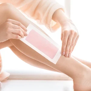 Ready to Use Cold Wax Strips for Hair Removal 9*18.5 cm Customized
