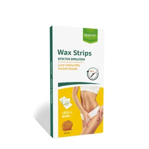 Ready to Use Wax Strips a Pack of 40 Strips Get 2 Free After Wax Wipes