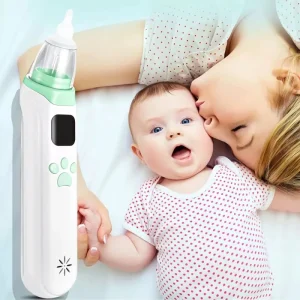 Rechargeable Electric Baby Nasal Aspirator Portable Infant Nose Mucus Vacuum Sucker