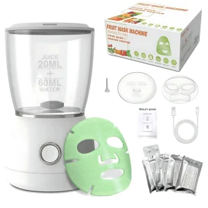 Rechargeable Mini Natural Fruit Vegetable Face Hydrogen Spa DIY Cream Mask Maker Smart Face Mask Maker Machine