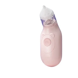 Rechargeable Silicone Baby Electric Nasal Aspirator Quiet 3 Suction Levels BPA Free Nose Cleaner for Newborns Toddlers Model