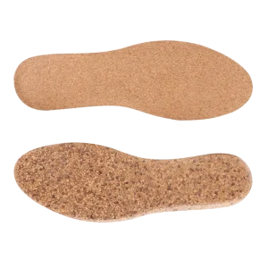 Recyclable Anti-Fatigued Cork Orthopedic Insoles Sports Comfort Orthotic Insoles for Shoes Enhances Sports Performance