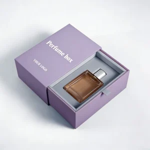 Recyclable Slip Personalized Paper Box Perfume Essential Oil 10ml 30ml 50ml Packaging Box