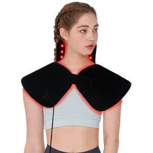 Red Light Therapy Cape for Shoulder and Neck Pain Relief 660nm 850nm Light Therapy Shawl