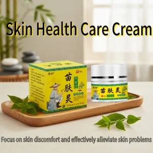 Relieving Skin Discomfort Herbal Formula Health Care Cream Miao Lin Miao Fu Ling 20G Body Use All Skin Support OEM Customization