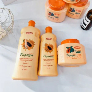 Repairing Papaya Body Lotion Anti Dark Elbows Knees Firming with Vitamin C for Skin Care