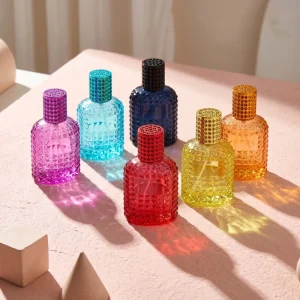 Repeatable 30ml 50ml Custom LOGO Empty Perfume Bottle Fragrance Oil Glass Spray Perfume Bottle