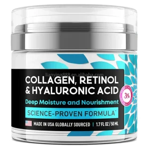 Retinol & Collagen Face and Neck Cream for Deep Hydration Wrinkle Care & Beauty