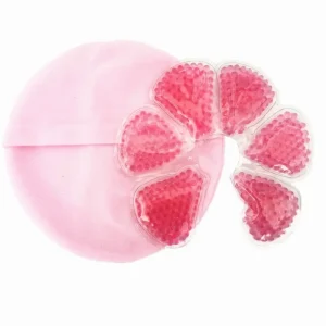 Reusable Nipple Gel Breast Pads Ice Pack Therapy Breast Cooling Pads Hot and Cold Breast for Women
