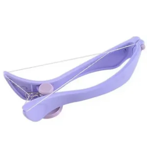 Reusable Plastic Beauty Salon Facial and Body Hair Remover Threading Epilator Tool for Women