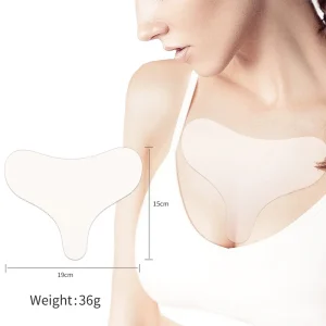 Reusable Silicone Mask T-Shaped Breast Lift Firming Skin Care Sheet