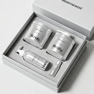 Reusable Skin Care Cream Tins Aluminum Jar Set Body Moisturizer Cosmetic Packaging Aluminum Bottle for Hand Wash