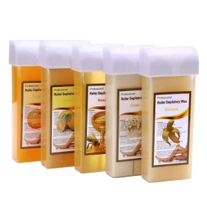Roll-on Depilatory Wax Cartridge 100ml Liposoluble Roll-on Wax Cartridge for Hair Removal