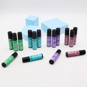 Roll on Essential Oil Factory OEM Label Essential Perfume Oil with Roll on Bottle for Massage