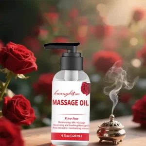 Rose Flower Scented Body Massage Aromatic Organic Essential Oil