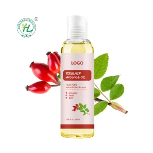 Rosehip Massage Oil Restoring Beauty for Skin Hair Body Face Balance 100% Pure Rose Hip Seed Cold Pressed OEM 100ML