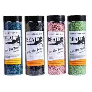 Rosin Depilatory Hard Wax Beads 18 Colors for Sensitive Skin Painless Hair Removal on Face Bikini Underarms & Body Care