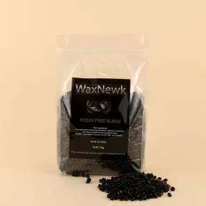 Rosin Free Black Wax 1kg 2.2lb 2.2 Pound Depilatory Hair Removal Hypoallergenic Body Sensitive Skin Wax