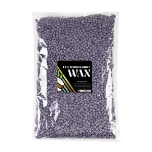Rosin free 1kg Wax Beans Hot Film Depilatory Wax 2.2lb Shimmer Purple Hair Removal Wax