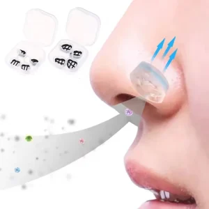 Round Shape Comfortable Nose Invisible Nasal Filters Anti Air Pollution Pollen Allergy Mask Removable Nose Dust Filter