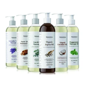 RubioAroma OEM ODM Bulk Natural Organic Cold Pressed Herbal Extract Carrier Oil for Hair and Skin