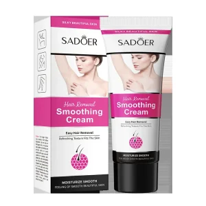 SADOER Herbal Hair Remover Depilatory Cream Gentle Painless Smooth Nourishing Underarm Private Parts Whole Body Female 50g