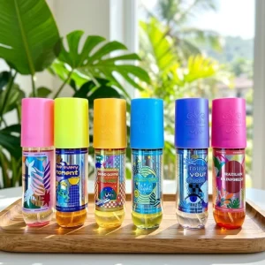 SCENABELLA Summer Beach Vacation 100ml Luxurious Eco Friendly Women’s Body Mist Long Lasting Fruity Floral Fragrance Perfume